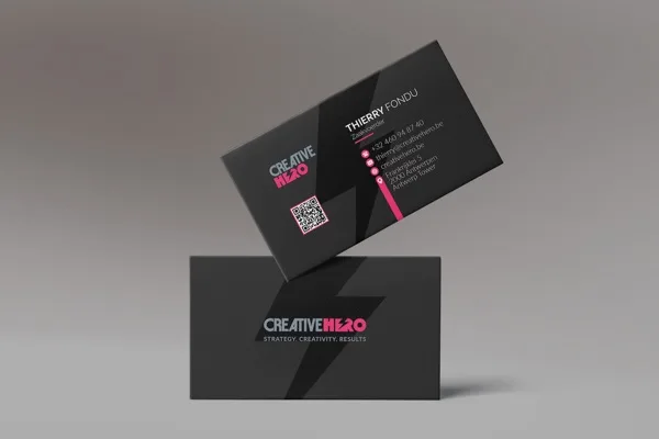 Visitekaart mockup
