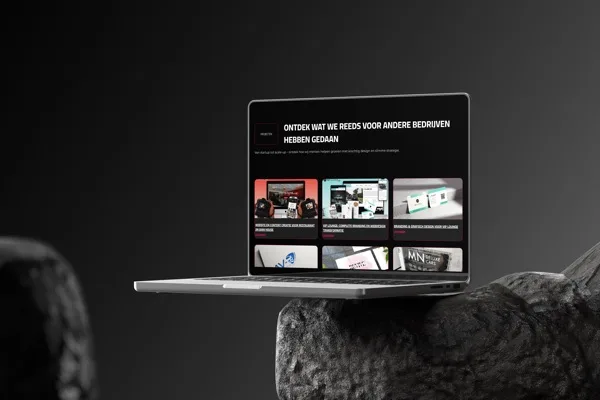 Creative Hero website mockup