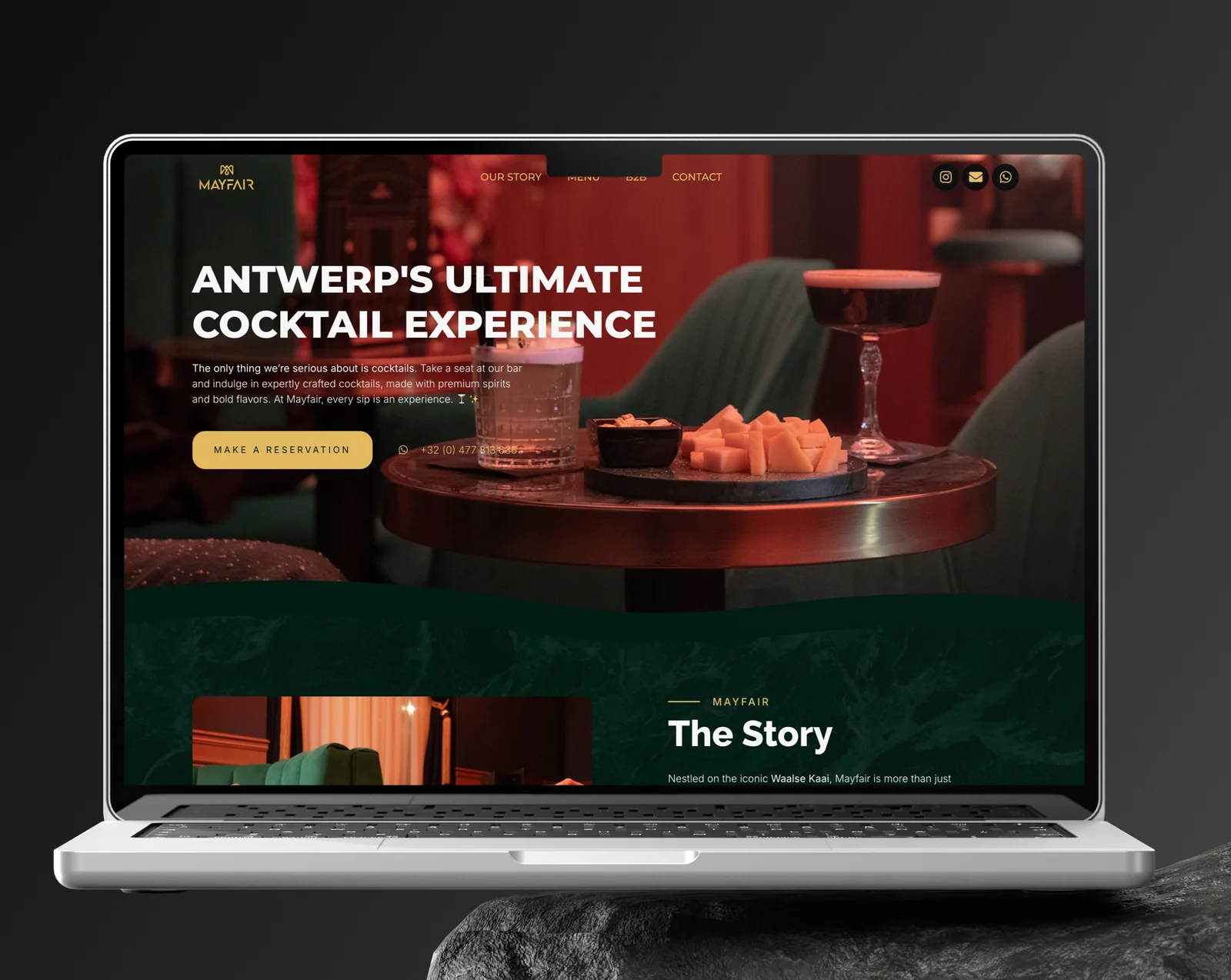 Mayfair website