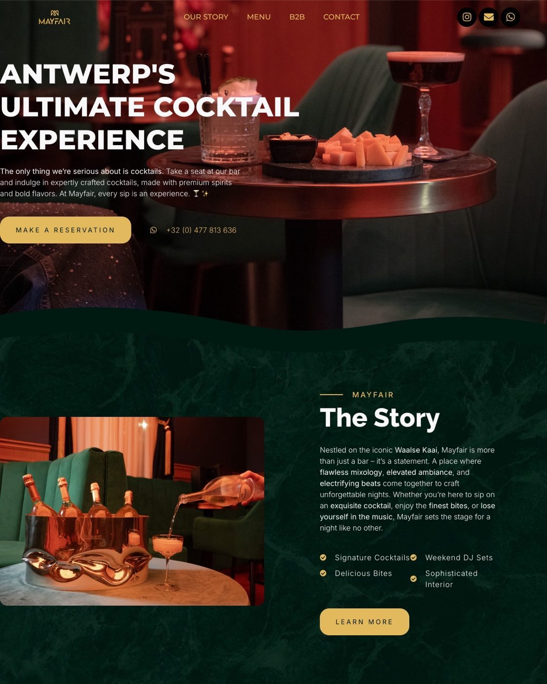 Mayfair &middot; Webdesign