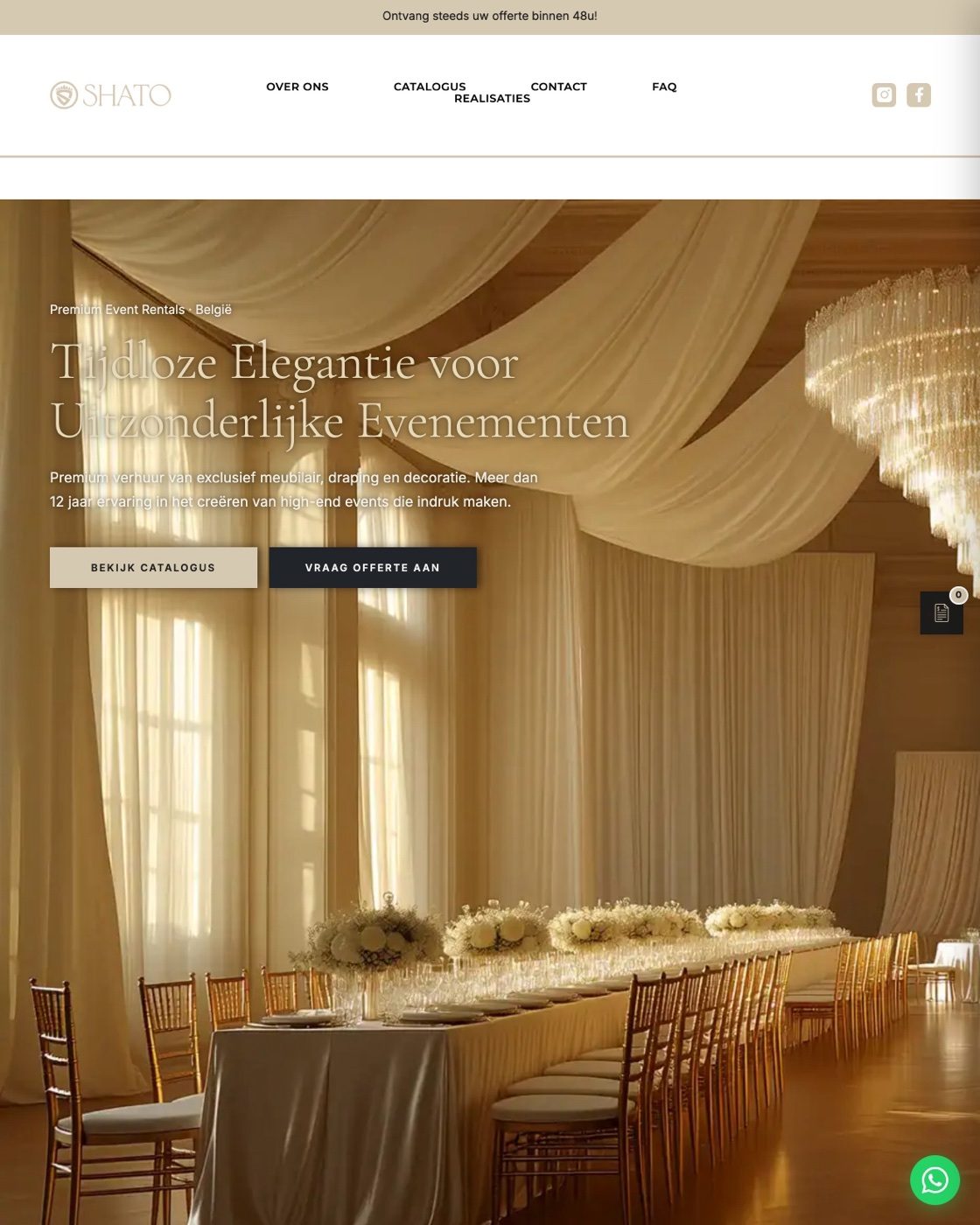 Shato Rentals &middot; Webdesign