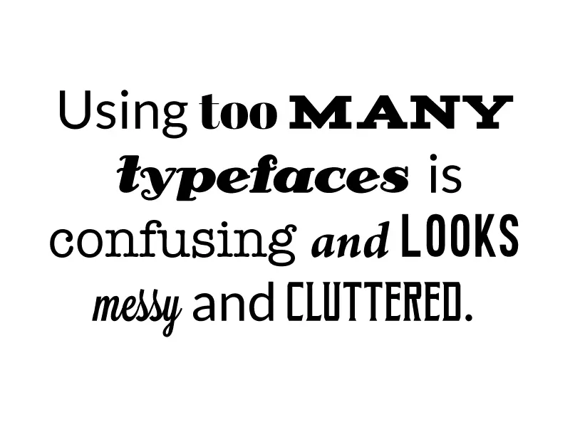 typography mistakes